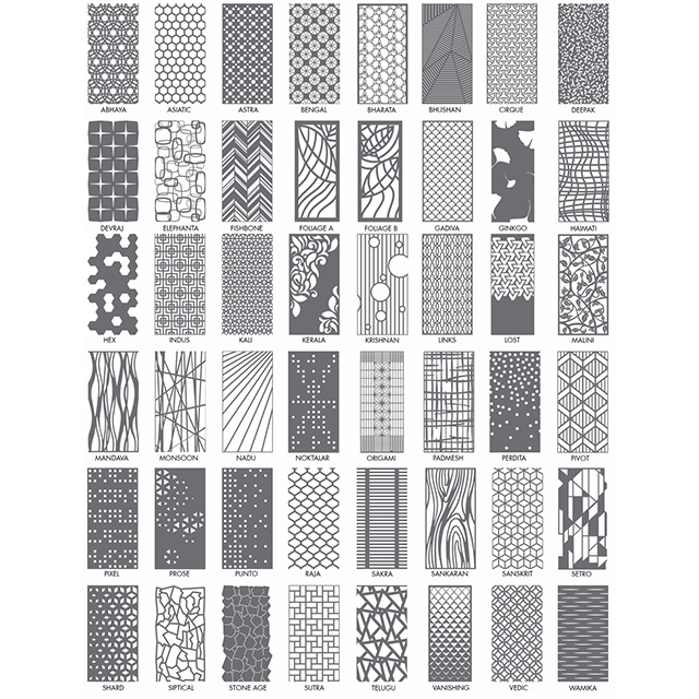 Geometrie-Akustikplatte