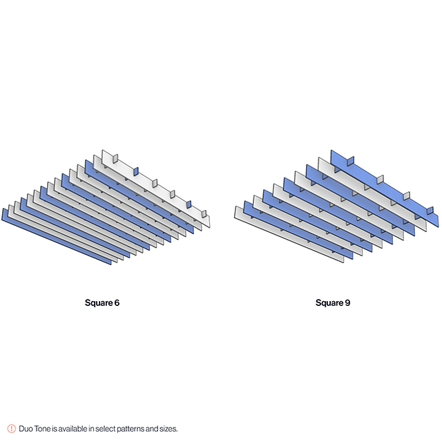 Vertikale Akustikplatte