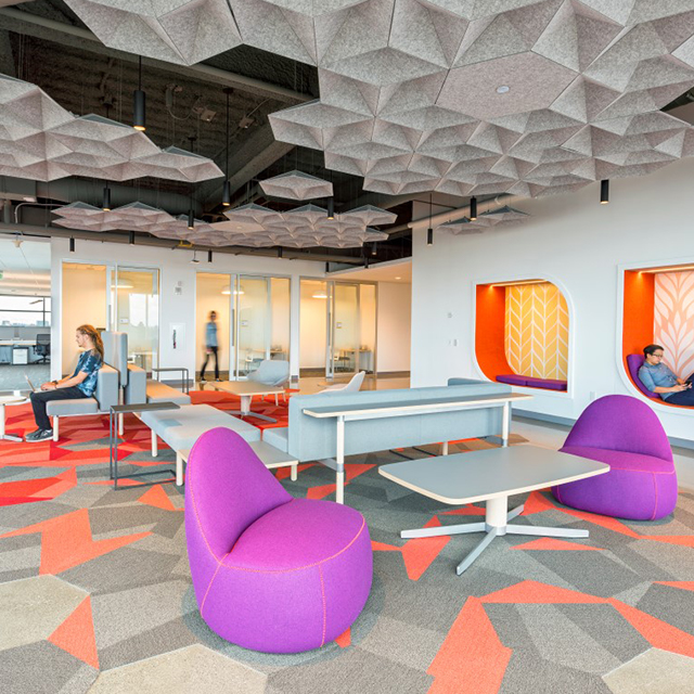 Neue kreative Brandschutz-Deckenverkleidung