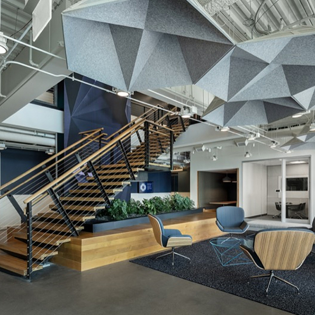 Neue kreative Brandschutz-Deckenverkleidung