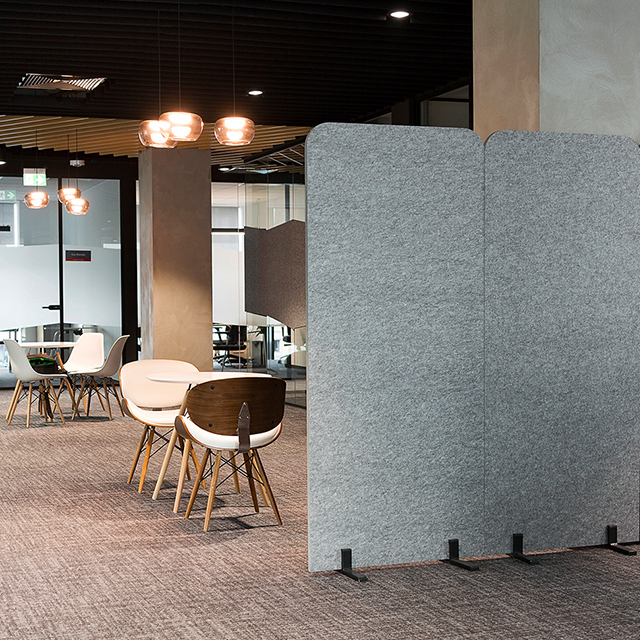 Akustischer Bildschirmboden