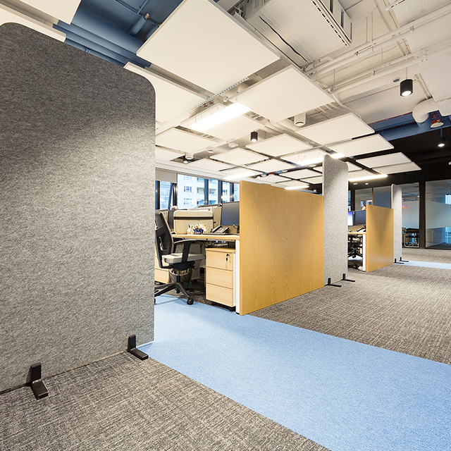 Akustischer Bildschirmboden