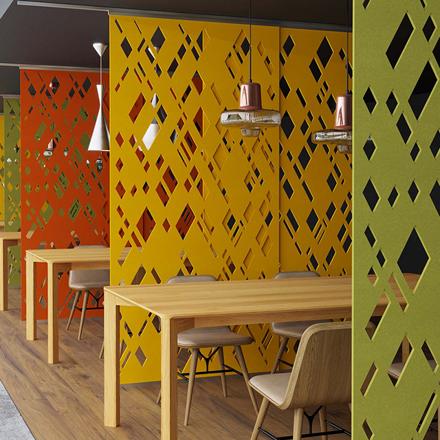 Geometrie-Akustikplatte