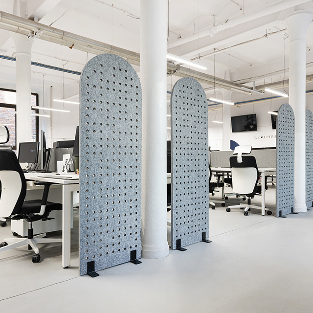 Akustischer Bildschirmboden