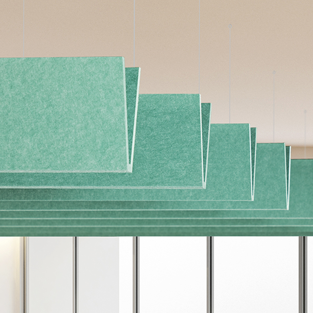 Akustikplatte V-Schallwand