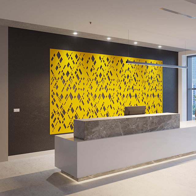 Geometrie-Akustikplatte